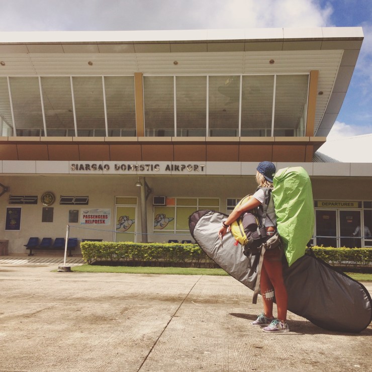 Aéroport de Siargao, Philippines. Semaine 25.
